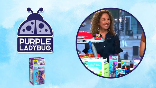 Toys for an At-Home Summer Camp on Good Day Chicago featuring Gemstone Water bottle