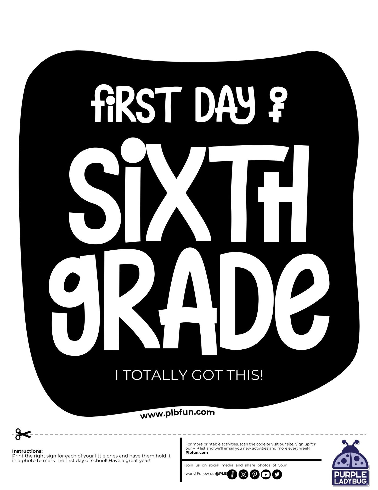 Back to School Printables Package 1