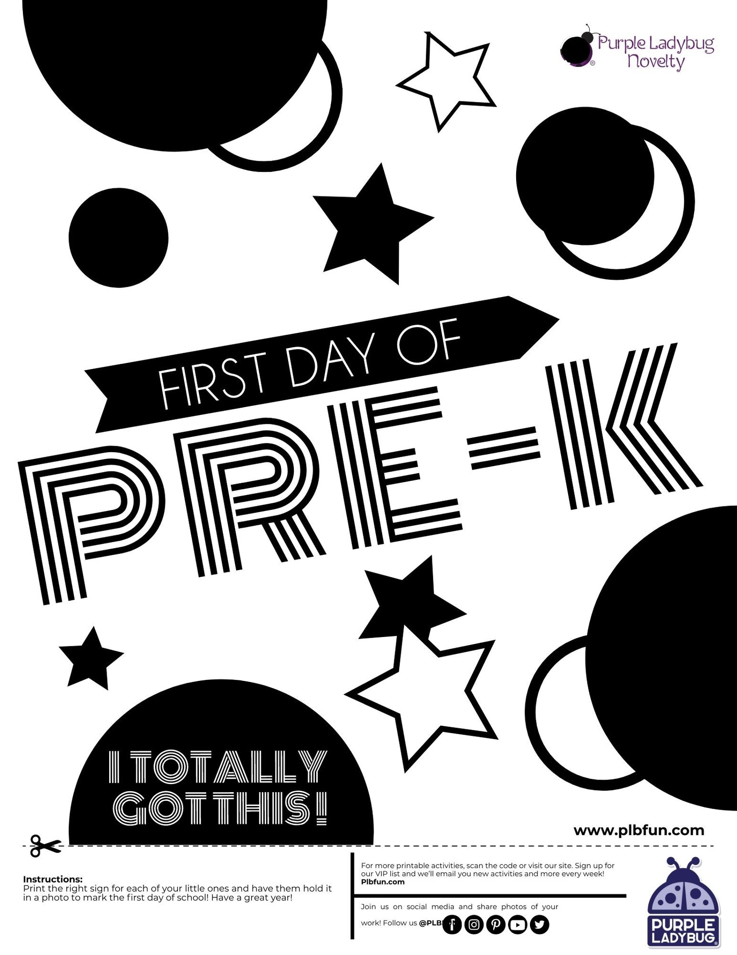 Back to School Printables Package 1