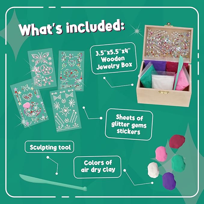 Jewelry Box Craft Kit for Girls