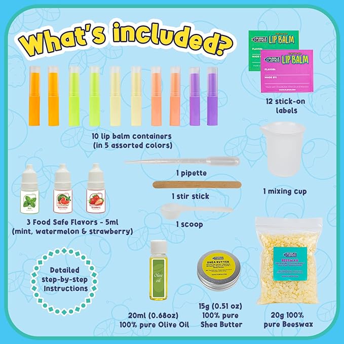 Lip Balm Kit 10 Cases