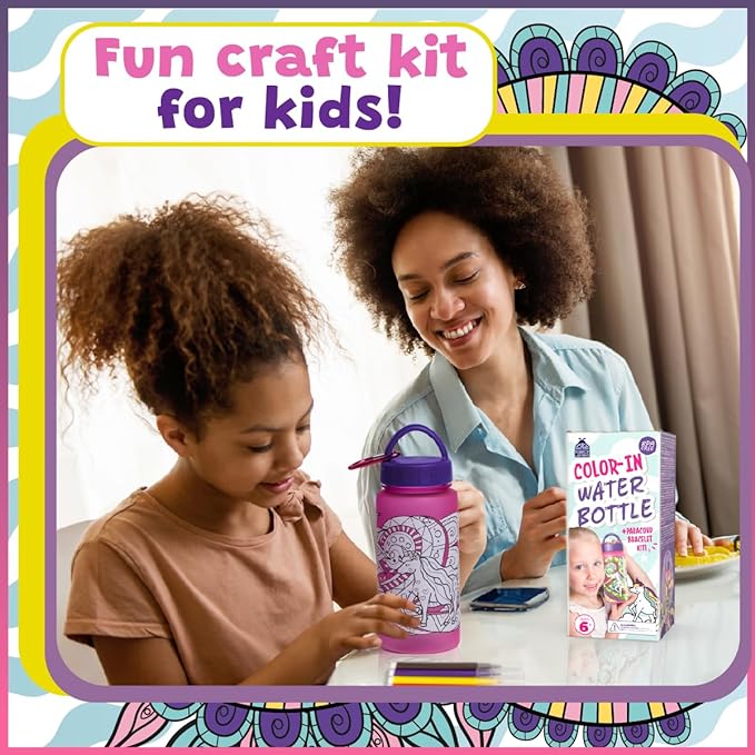 Color In Water Bottle For Girls