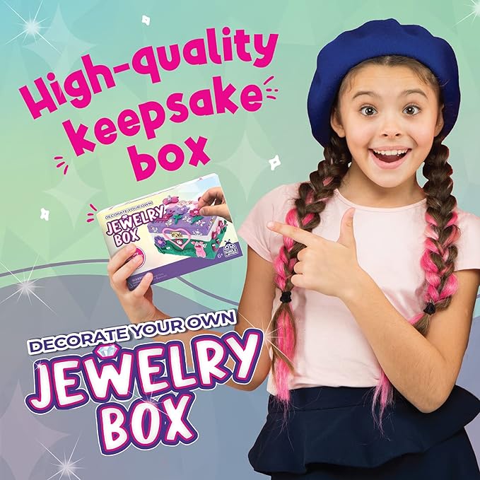 Jewelry Box Craft Kit for Girls