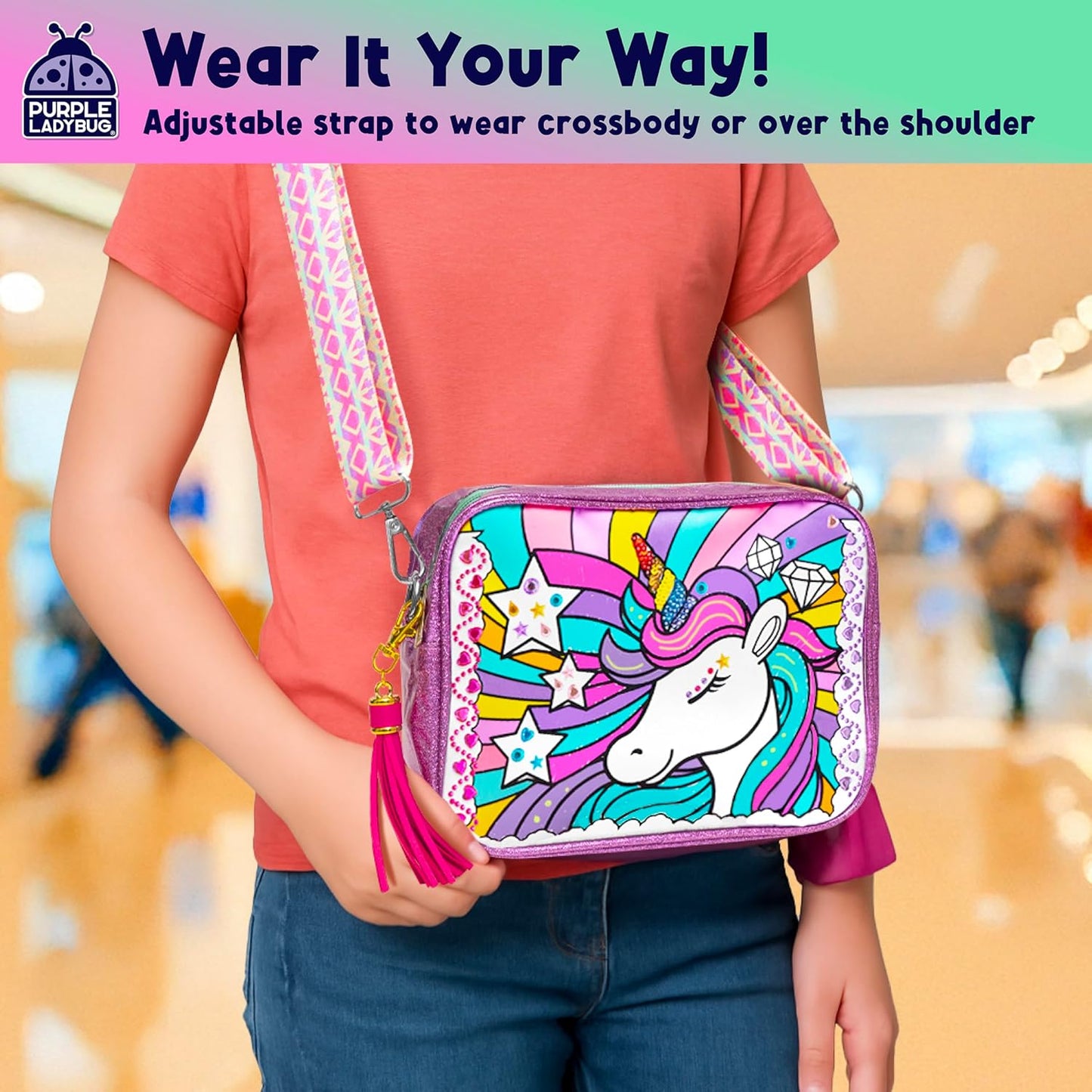 DIY Unicorn Crossbody Bag Kit