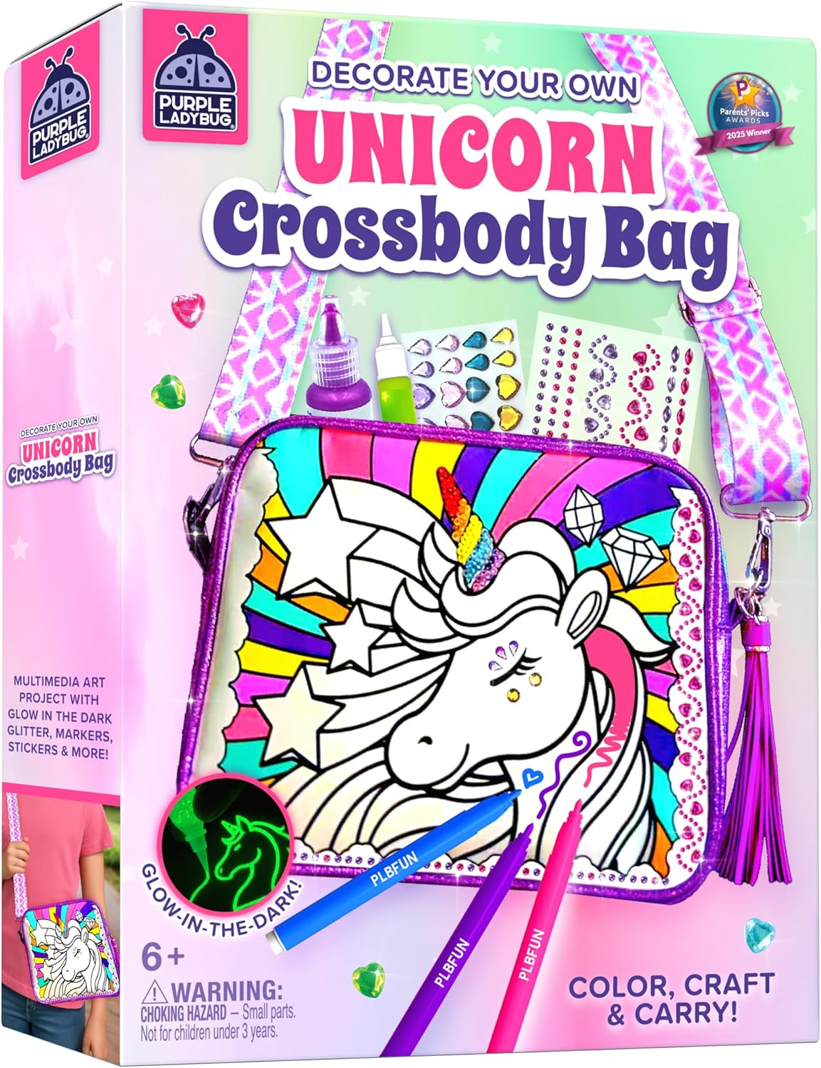 DIY Unicorn Crossbody Bag Kit