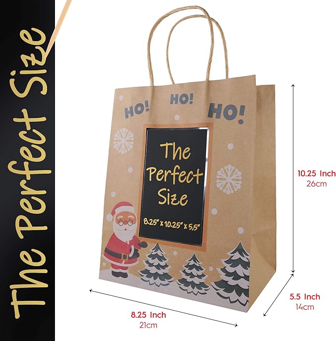 6 Christmas Gift Bags