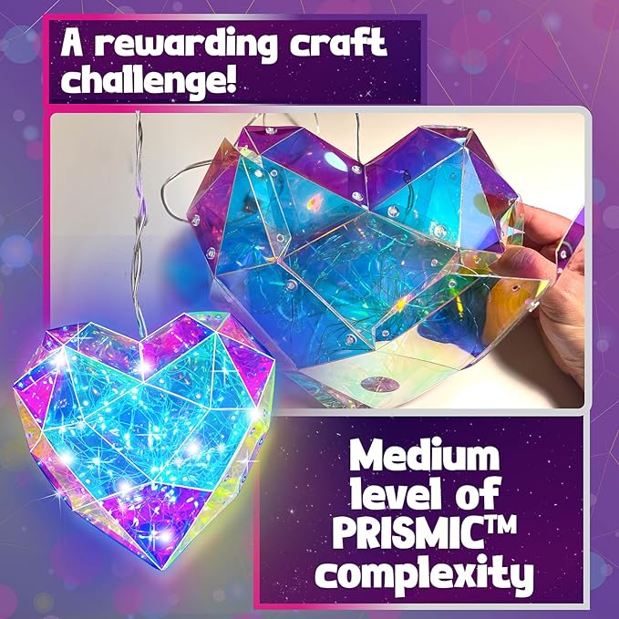 PRISMIC 3D Puzzle Lantern - HANGING HEART