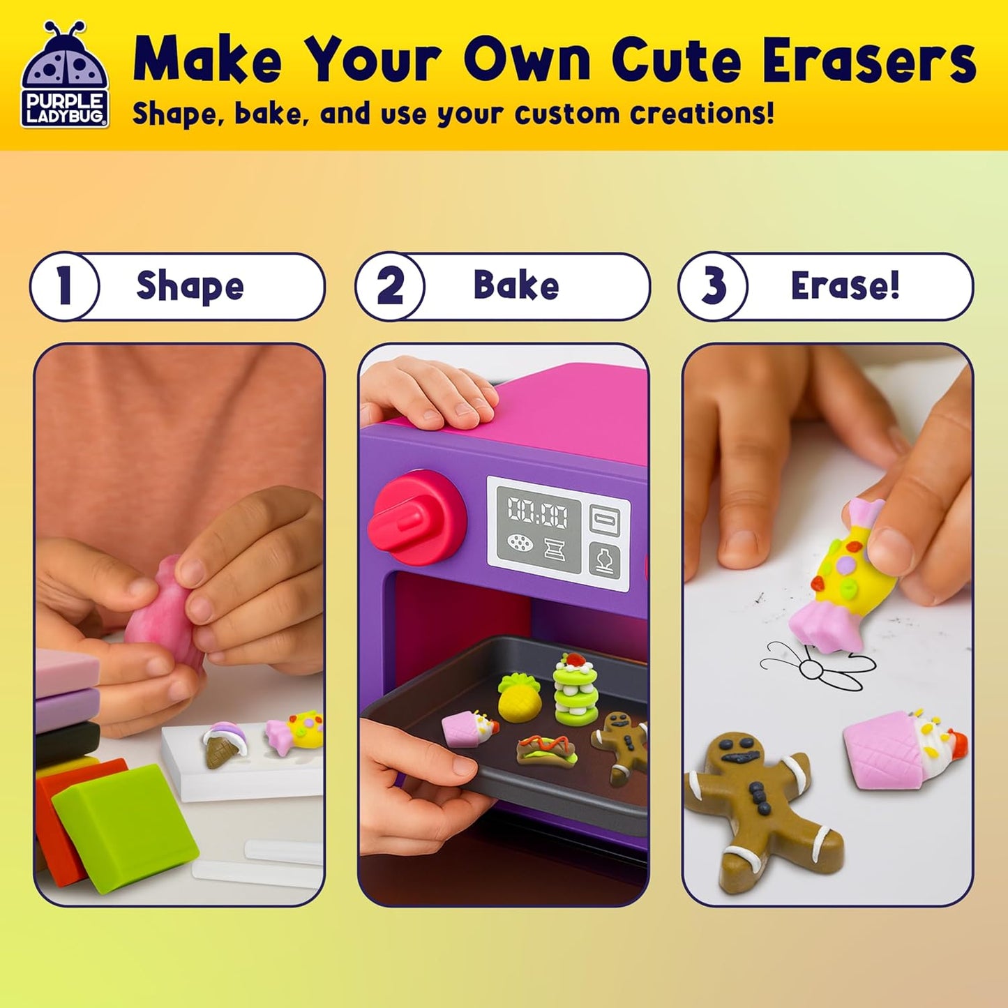 Eraser Lab - Fun Foods