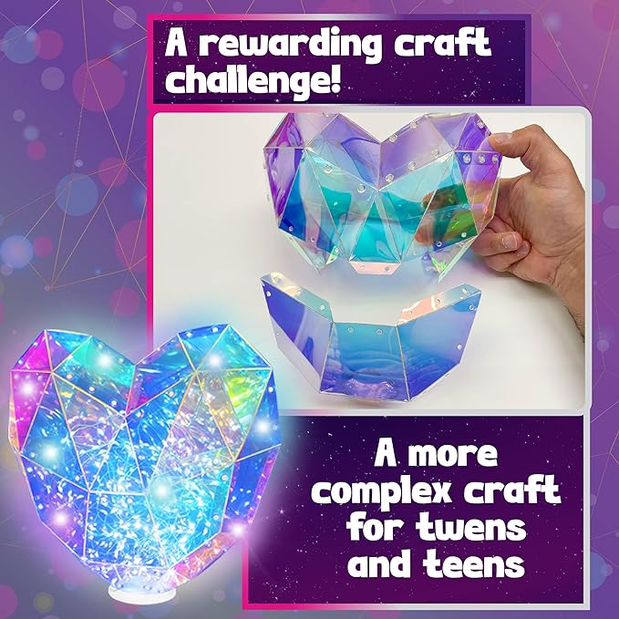 PRISMIC 3D Puzzle Lantern - TABLE TOP HEART