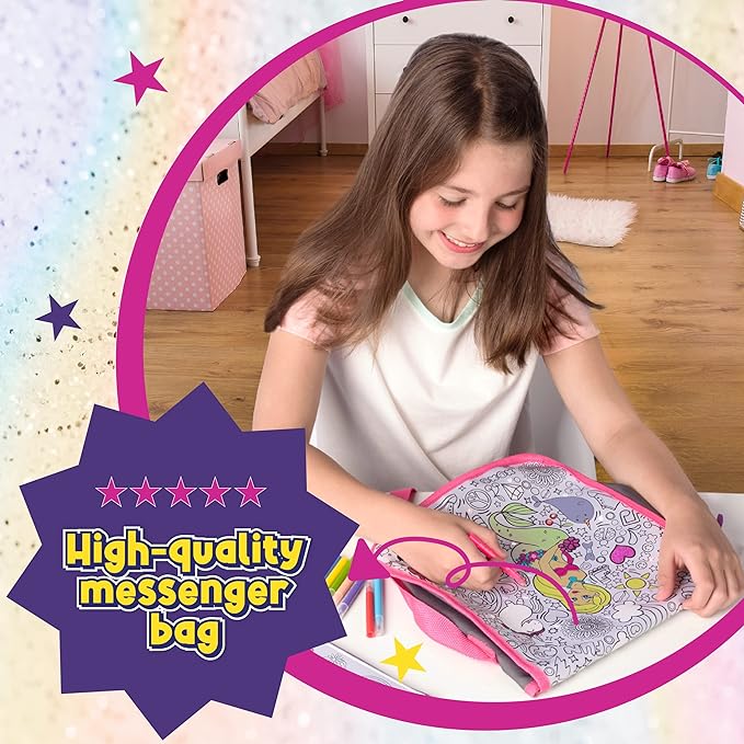 Color In Messenger Bag For Girls