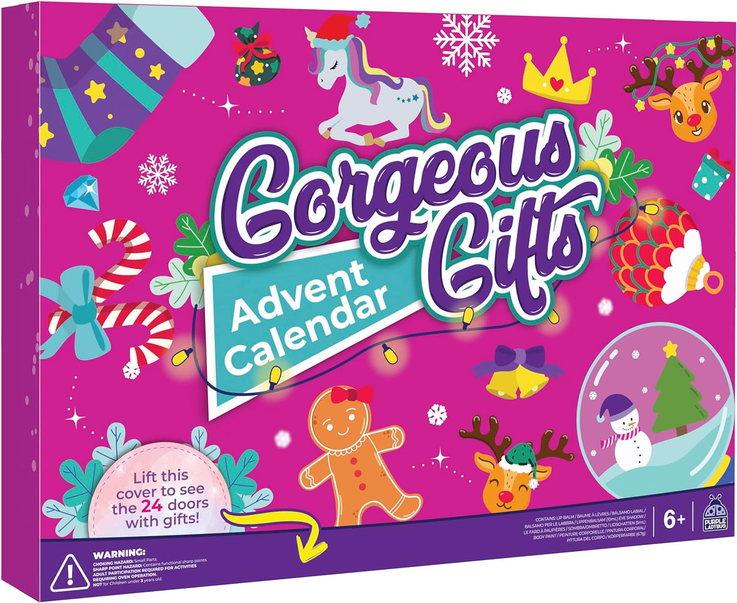 2023 Girls Advent Calendar with 24 Unique Gifts