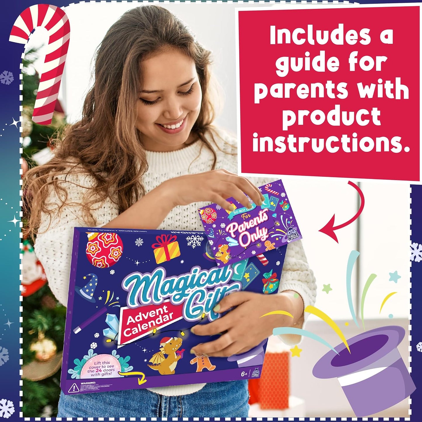 Boys Advent Calendar 2023 with 24 Unique Magical Gifts