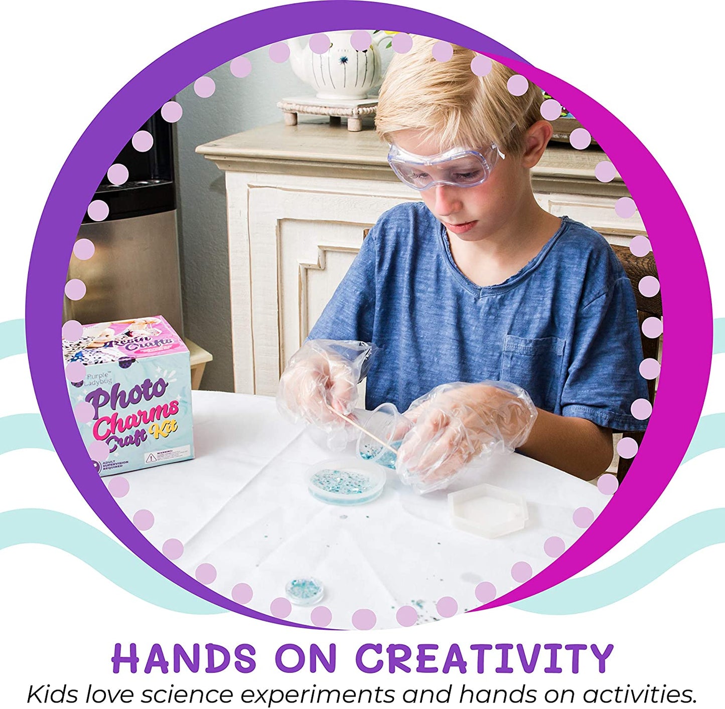 Resin Crafts: Photo Charms Craft Kit