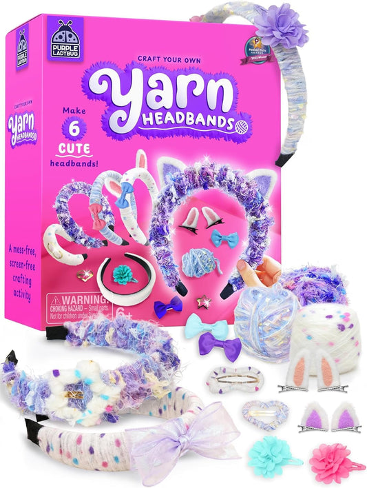 DIY Yarn Headband Kit Instructions