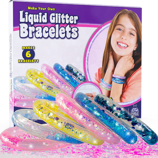 Liquid Glitter Bracelets