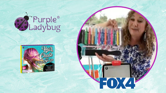 Purple Ladybug Hair Chalk: The Hottest Summer Toys on Good Day Dallas