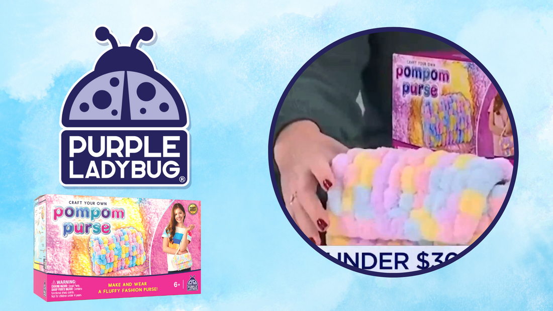 Toy Insider "Toys Under 30$" featured Purple Ladybug's Pompom Purse
