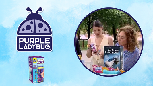 Toys for Outdoor Fun TBS featuring Purple Ladybug's Unicorn Gemstone Water Bottle