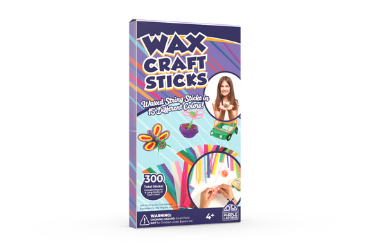 Kids Craft Wax Sticks Instructions