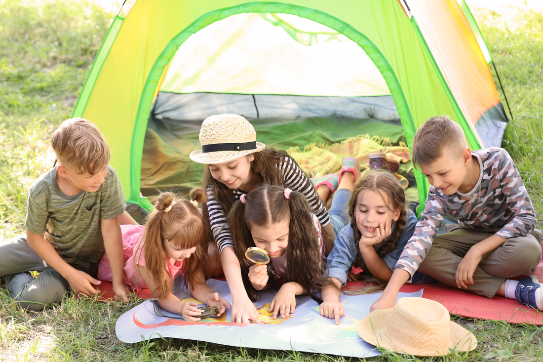 FREE Printables: Camping Activity Sheets "Back-to-School Backyard Campout "