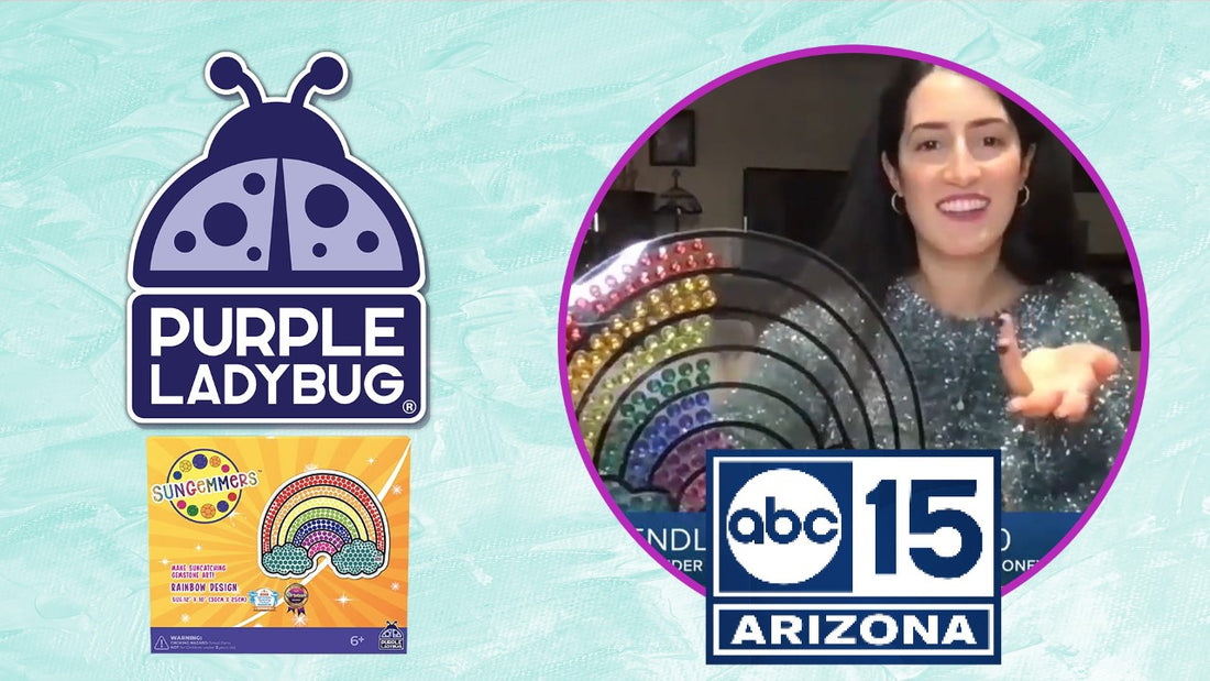 Budget-Friendly Holiday Toys on ABC 15 Arizona featuring SunGemmers by Purple Ladybug