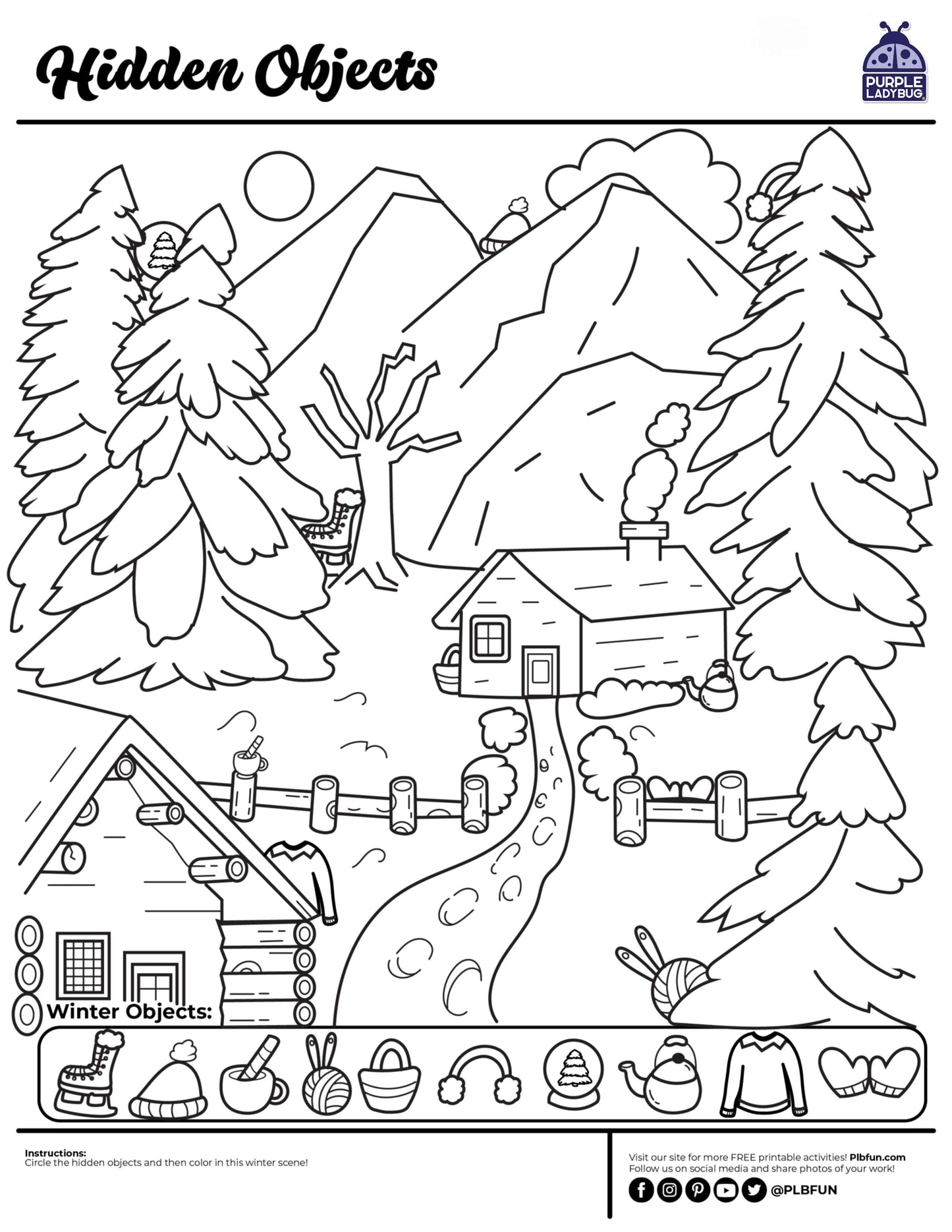 Winter II FREE Printables