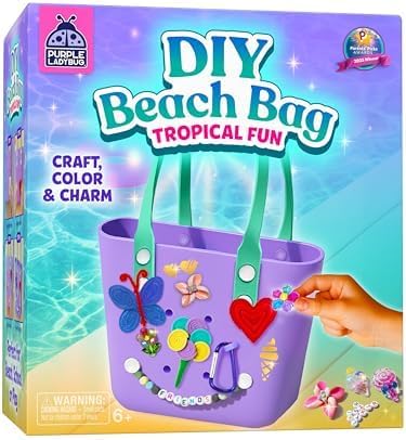 Decorate Your Own Beach Tote Bag