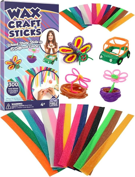 Kids Wax Craft Sticks