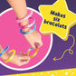 Liquid Glitter Kids Jelly Bracelets