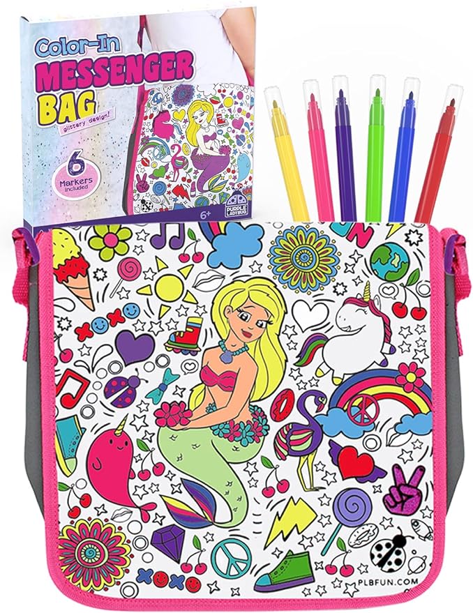 Color In Messenger Bag For Girls