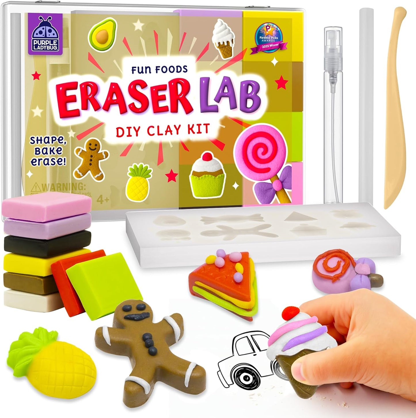 Eraser Lab - Fun Foods