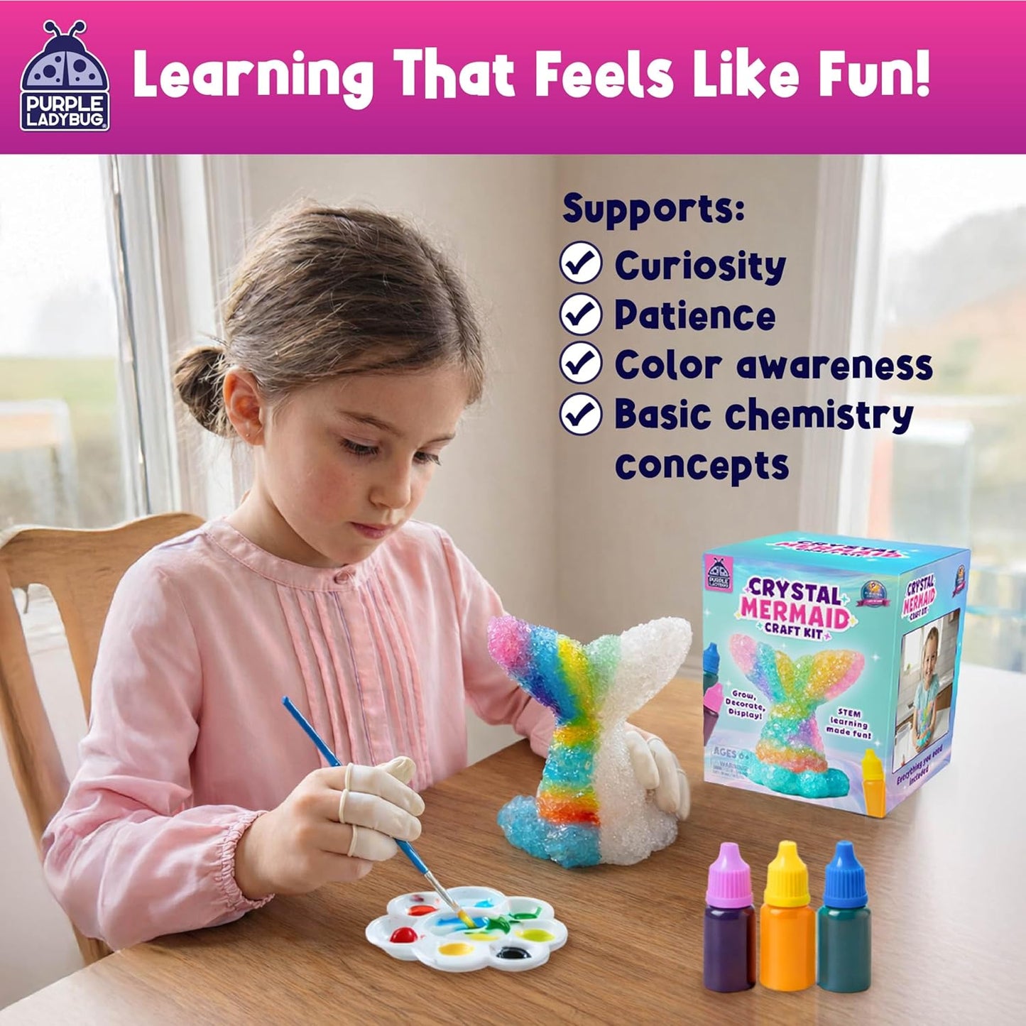 Grow Your Own Crystal Kit – Mermaid