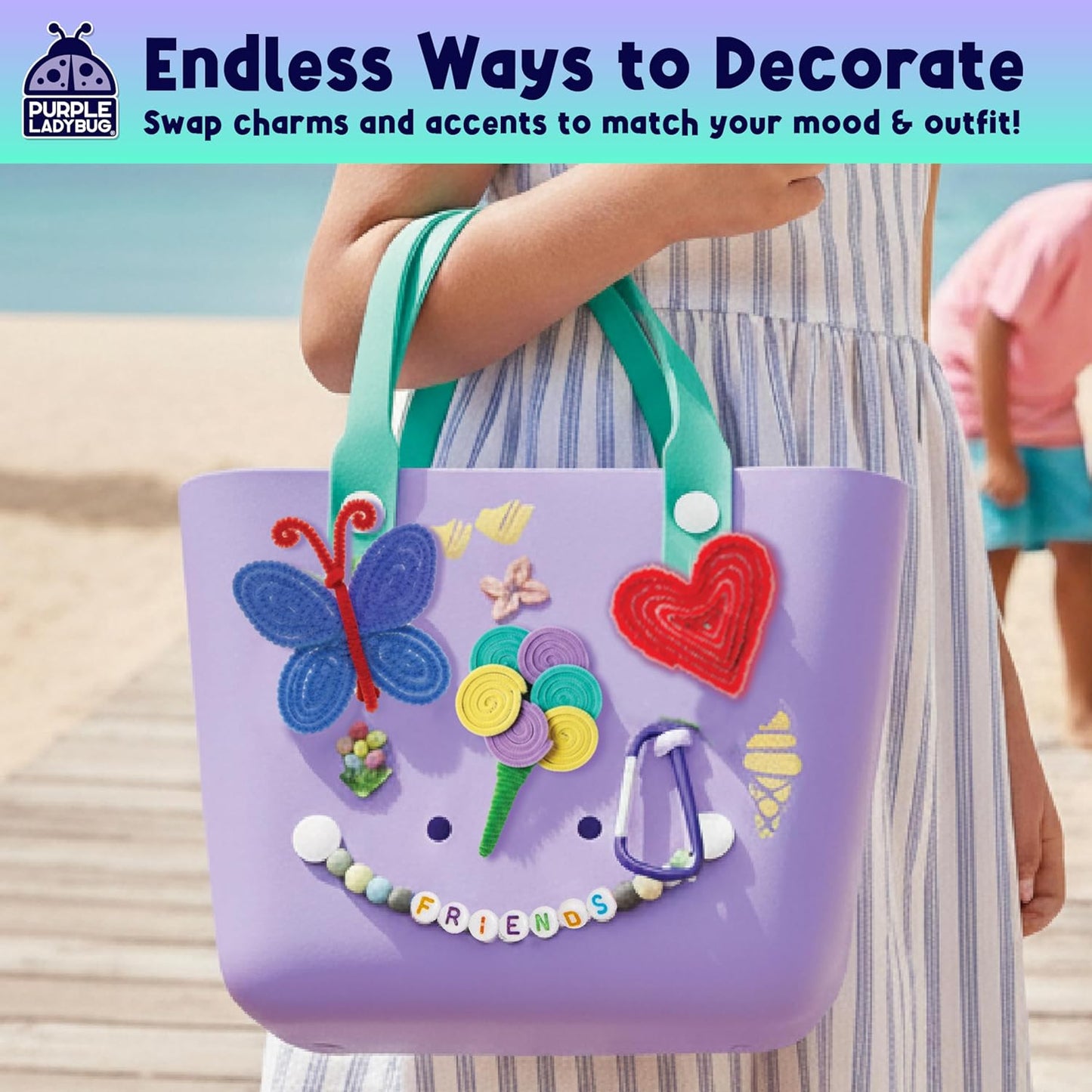 Decorate Your Own Beach Tote Bag