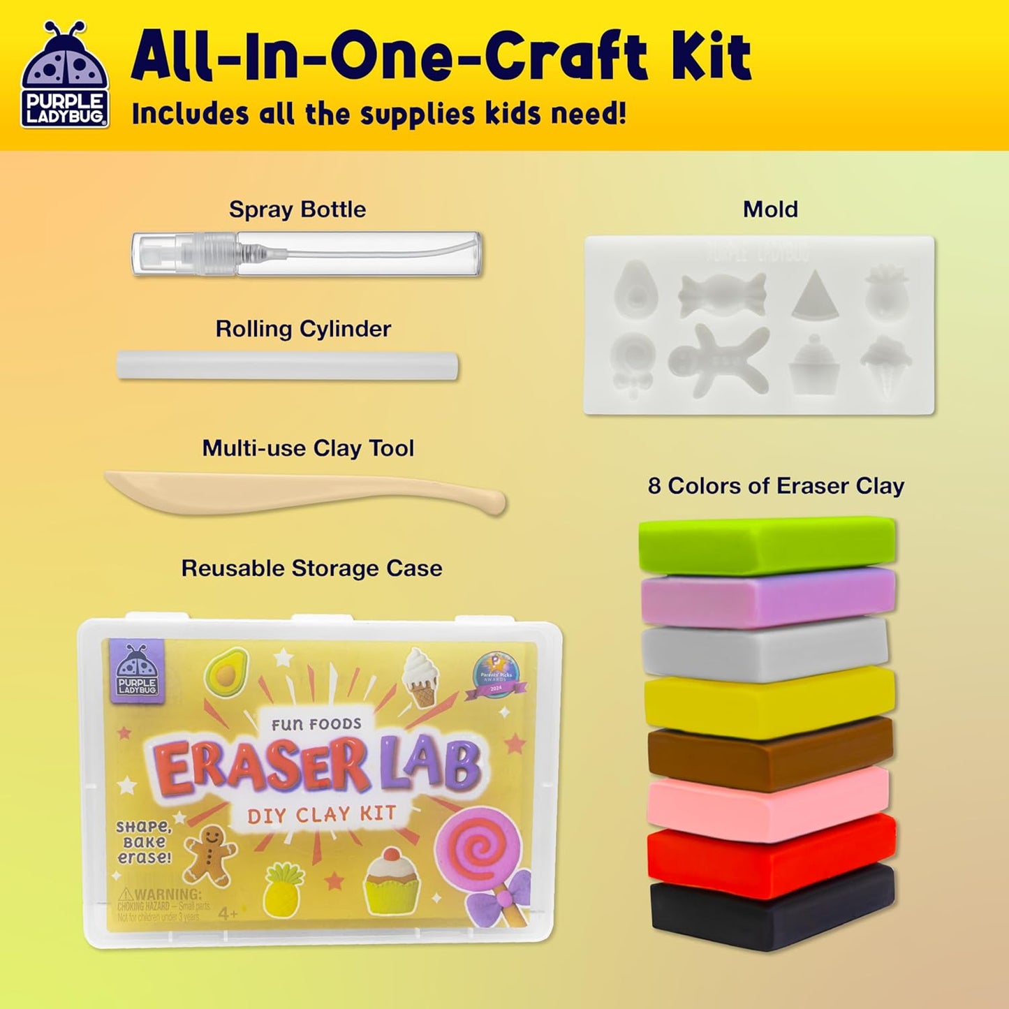 Eraser Lab - Fun Foods