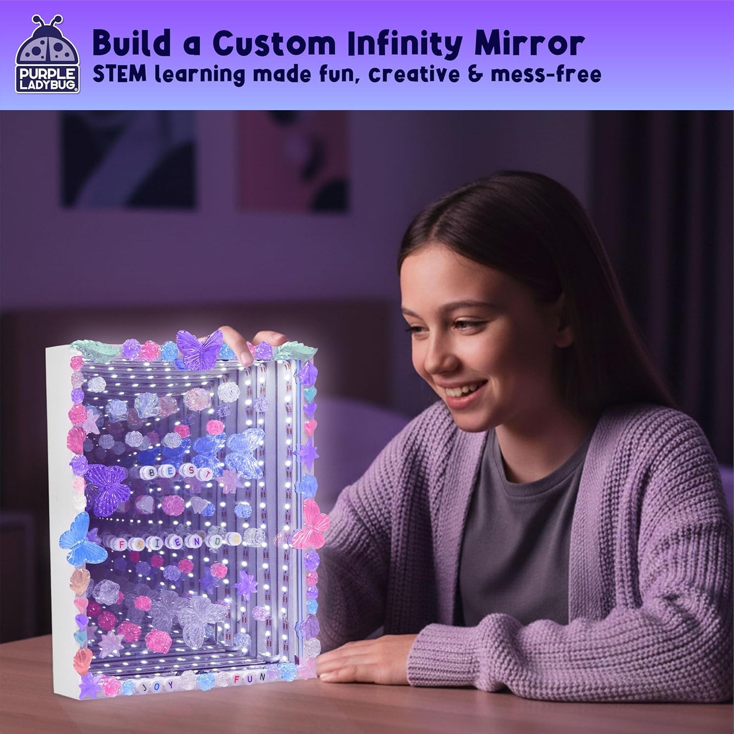 Customizable LED Infinity Mirror Kit