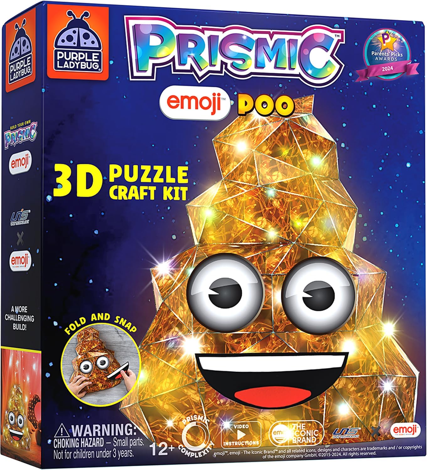 Prismic Make Your Own Emoji Poo 3D Light