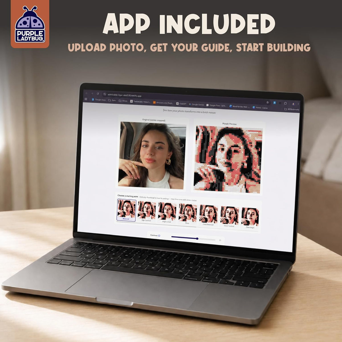 Photo Mosaic Kit Keepsake Pixels