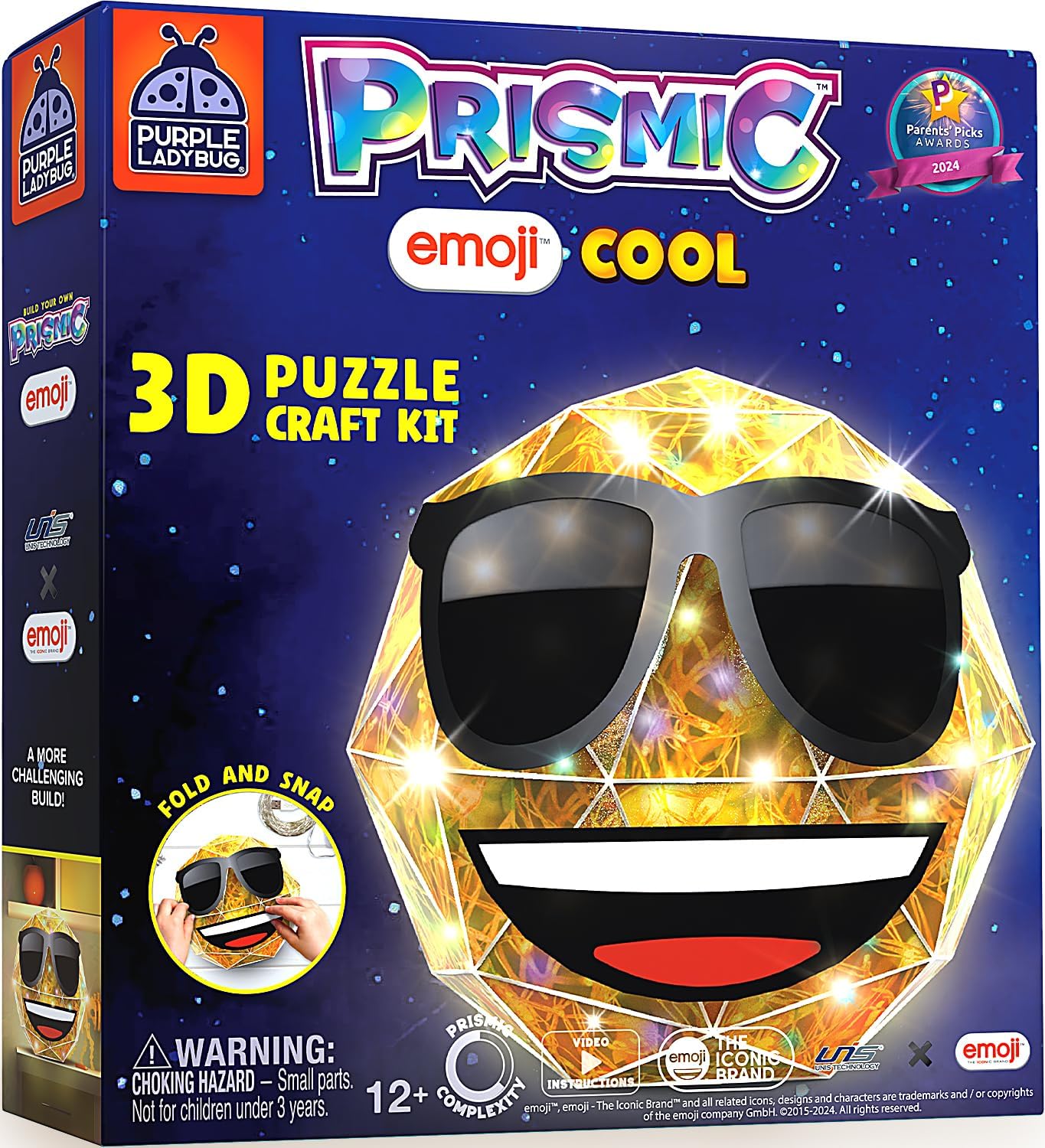 Prismic Make Your Own Emoji Cool 3D Light