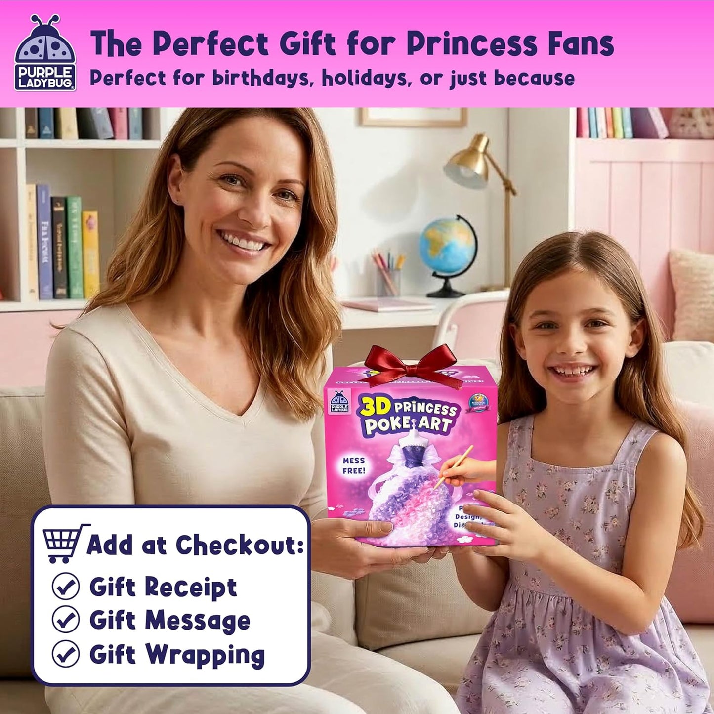 3D Princess Dress Poke Art Craft Kit