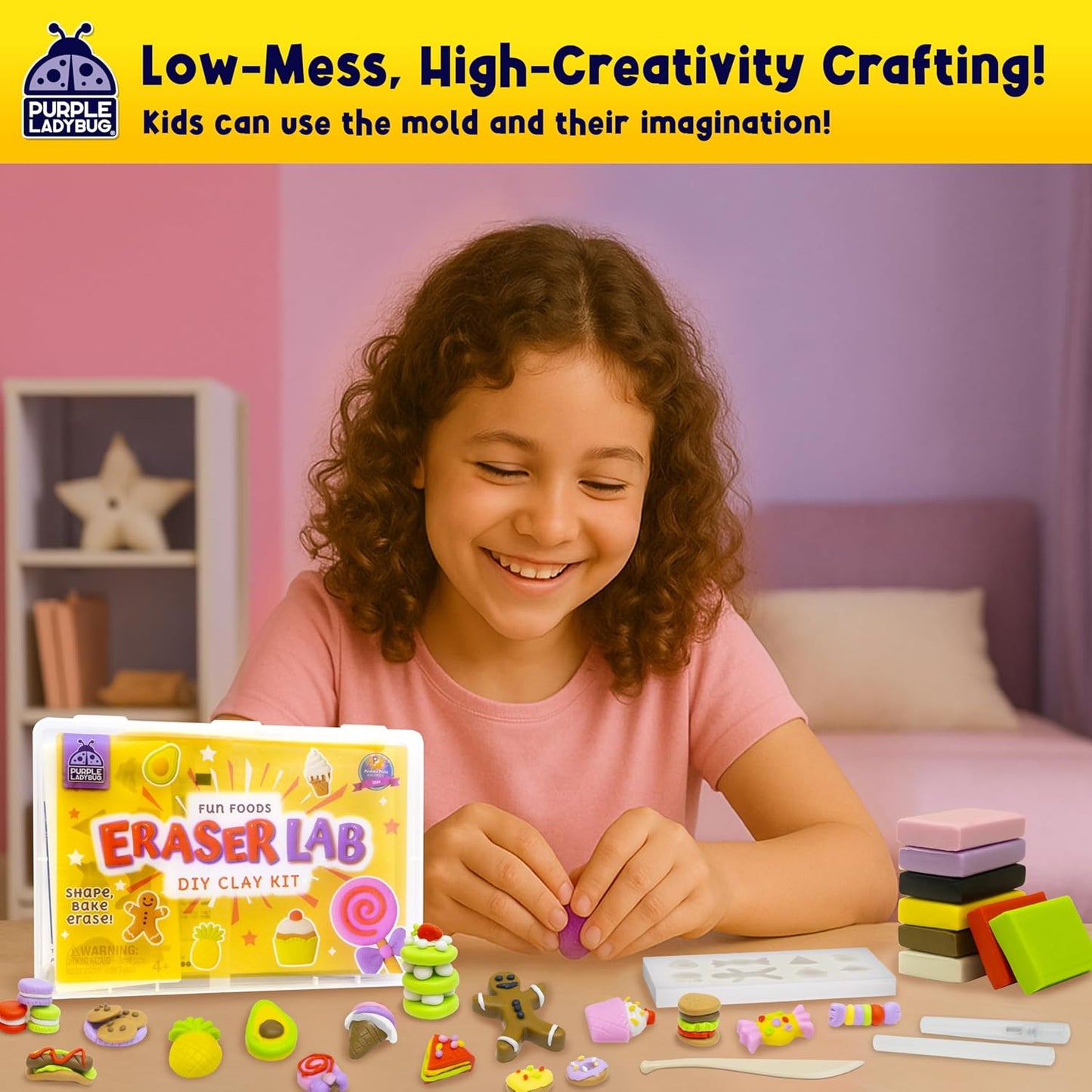 Eraser Lab - Fun Foods