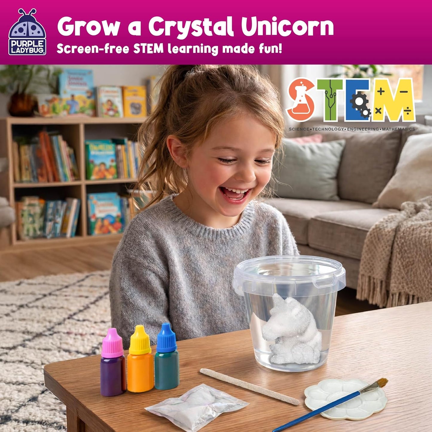 Grow Your Own Crystal Kit – Unicorn