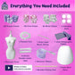3D Princess Dress Poke Art Craft Kit