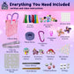 Decorate Your Own Beach Tote Bag - Unicorn Princess