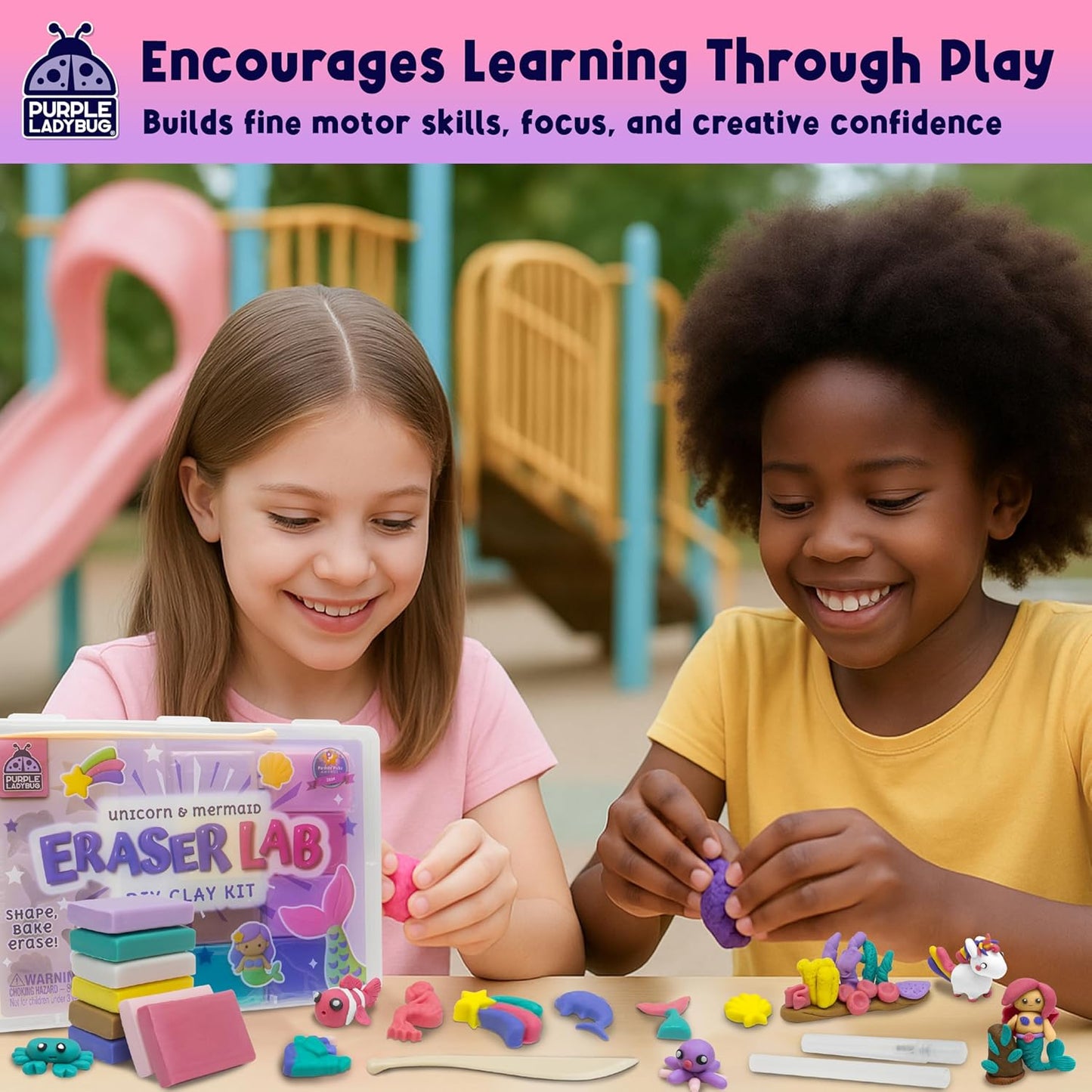 Eraser Lab - Unicorn & Mermaid