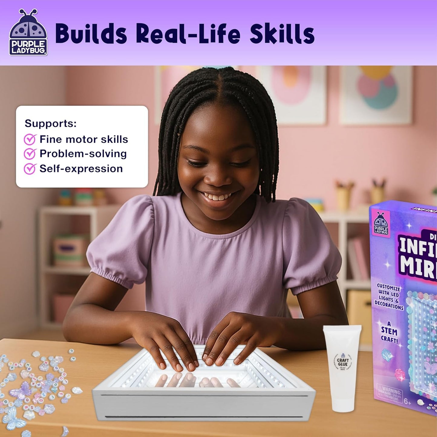 Customizable LED Infinity Mirror Kit