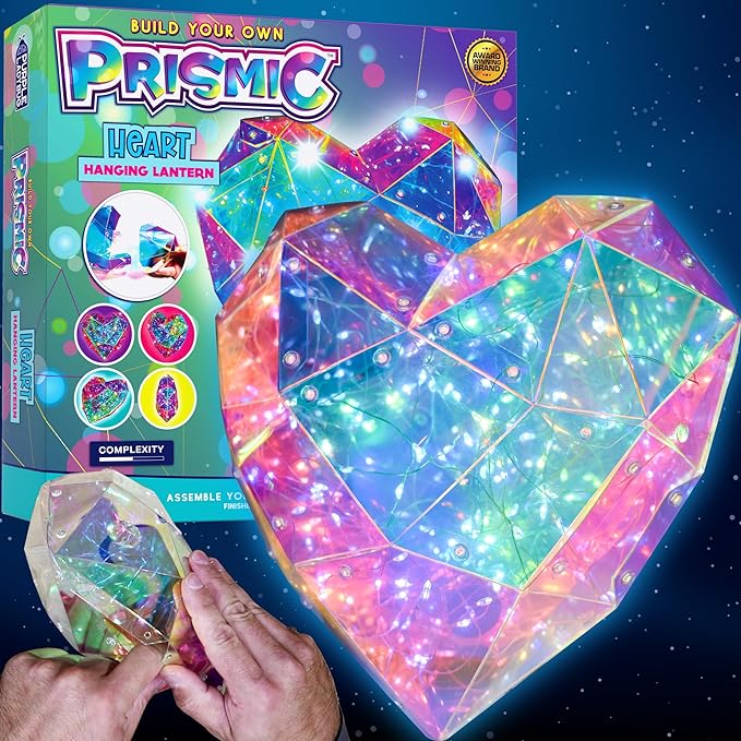 PRISMIC 3D Puzzle Lantern - HANGING HEART