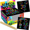 Scratchy Scratch Mini Notes: Rainbow