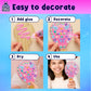 Decorate Your Own Wooden Mirror Craft Kit