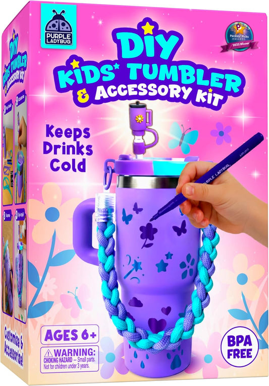 DIY Kids Tumbler Girls Insulated Tumblers