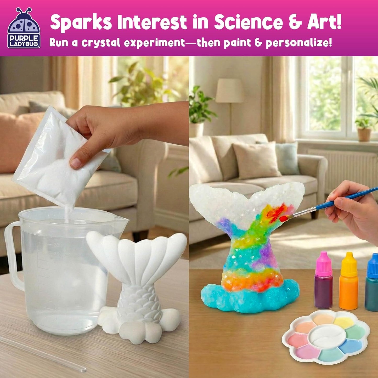 Grow Your Own Crystal Kit – Mermaid